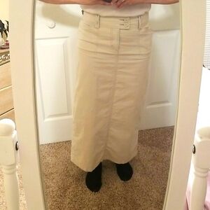 Vintage maxi skirt women's size small